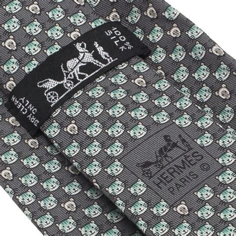 hermes tie cat mouse|Hermes hats for men.